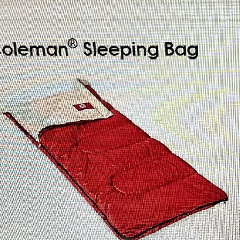 Coleman sleeping bag
